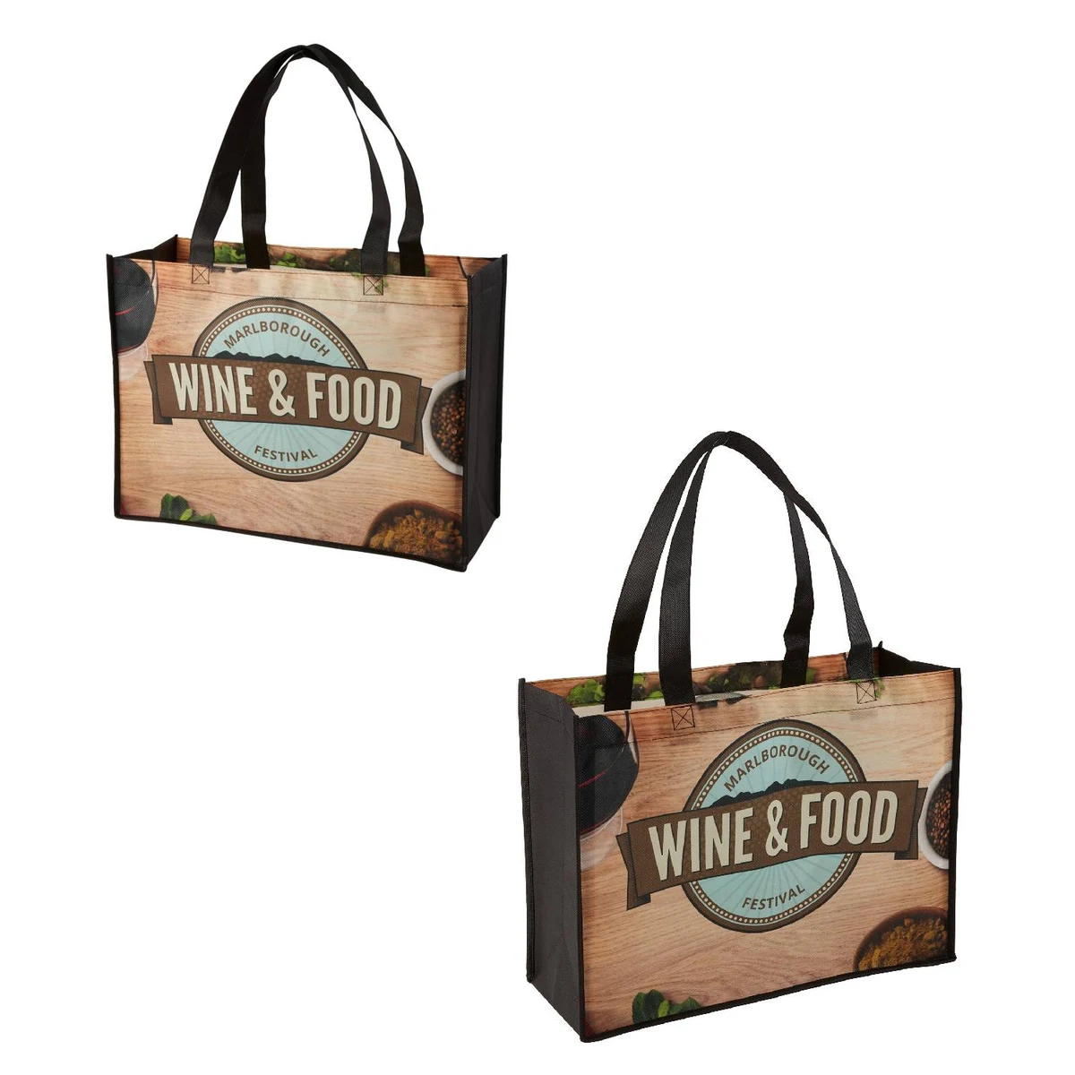 Non Woven Sublimated Shopping Tote Bag 1