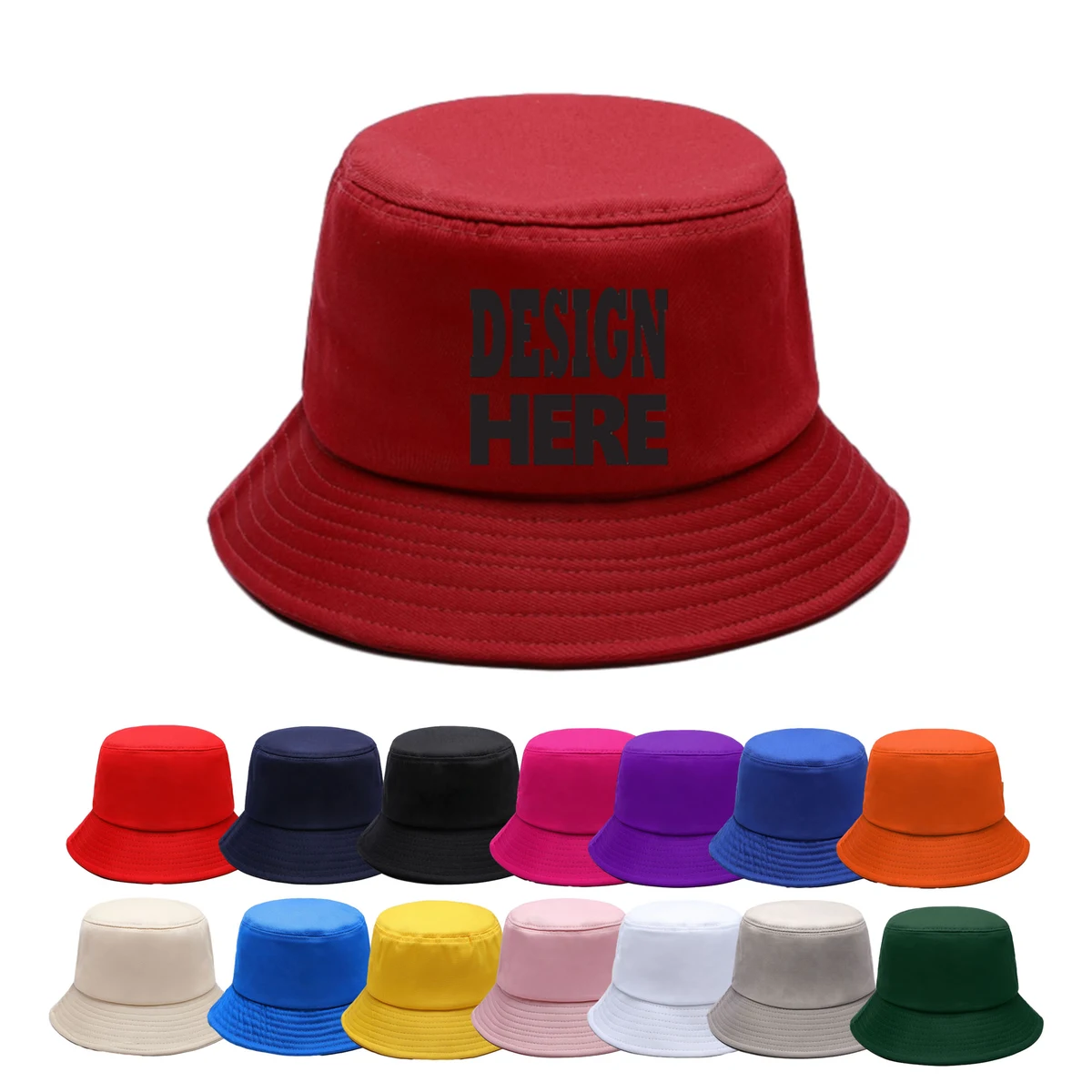 Breathable Comfortable Customizable Fisherman Hat 1