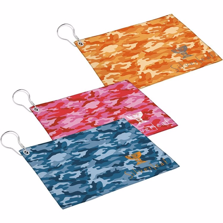 Opper Fiber Camo Cleaning Towel w/Carabiner (19"x 10")