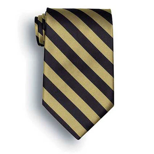 Sir Walter Signature Stripes Polyester Tie 1