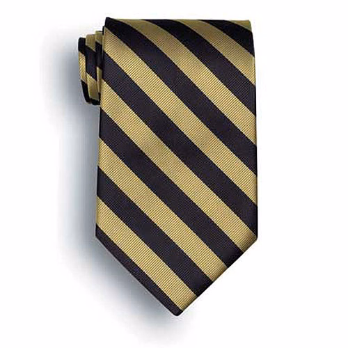 Sir Walter Signature Stripes Polyester Tie