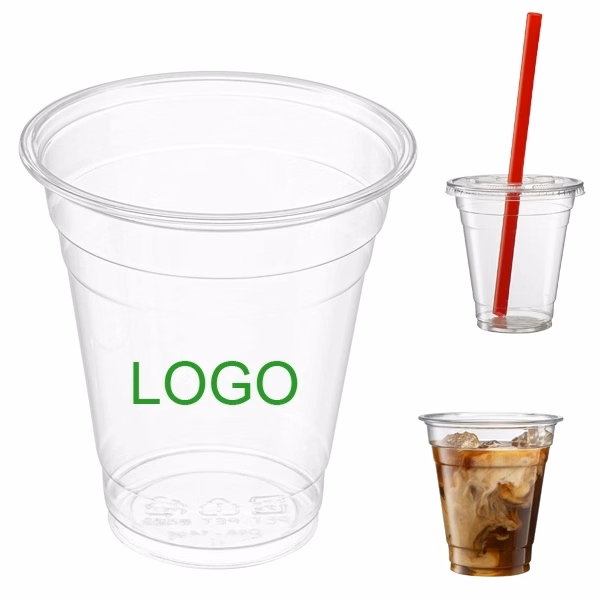 Custom Printed Plastic Cup - 12 oz