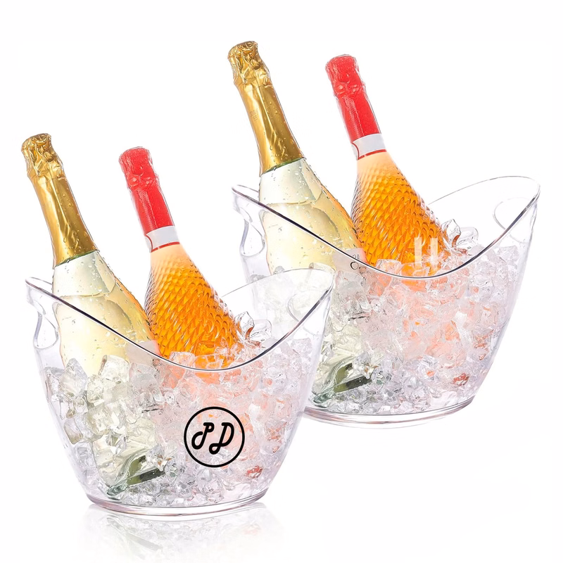 4 Liter Clear Wine Buckets
