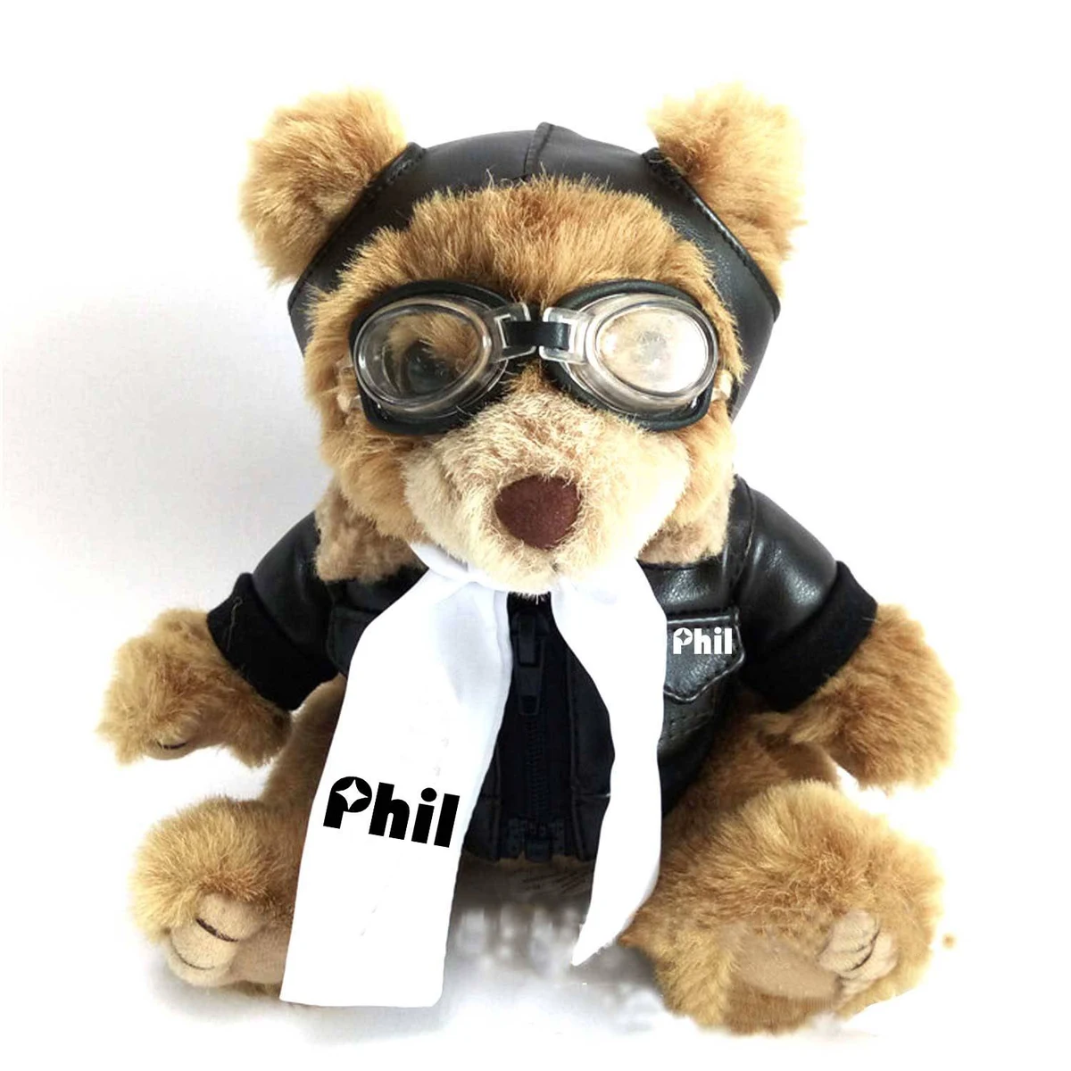 Customizable Pilot Teddy Bear - Air Force Plush Toy 1