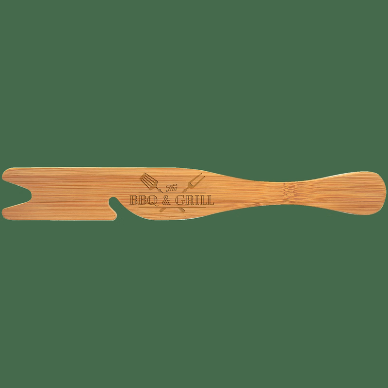 14" Bamboo Oven Rack Tool