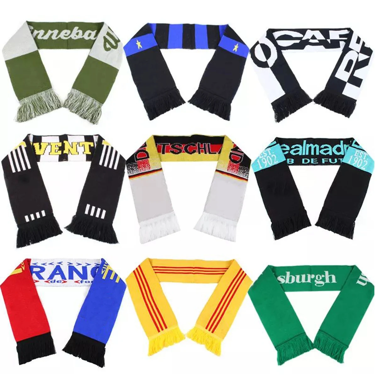 Soccer Knit Scarf 1