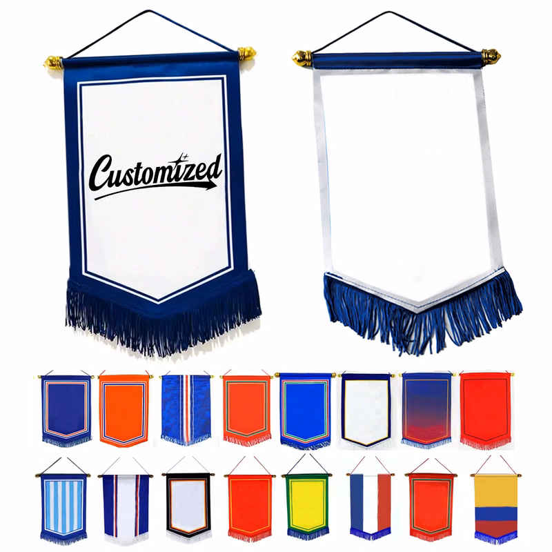 Custom Hanging Souvenir Pennant Flag