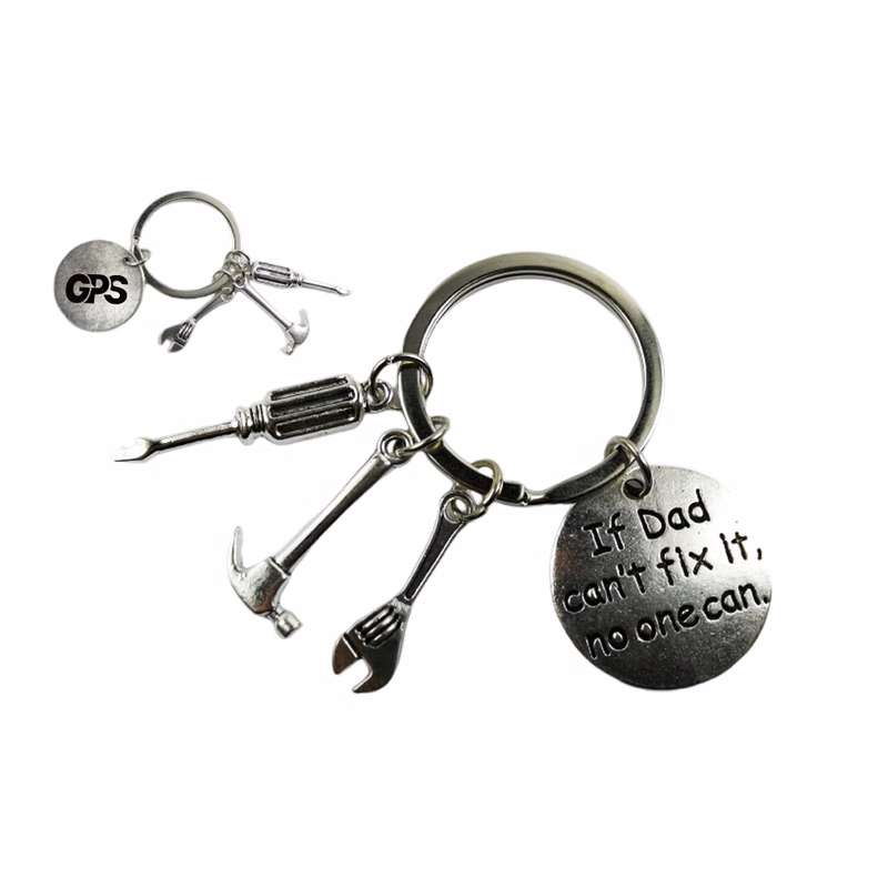 Father's Day Metal Keychain