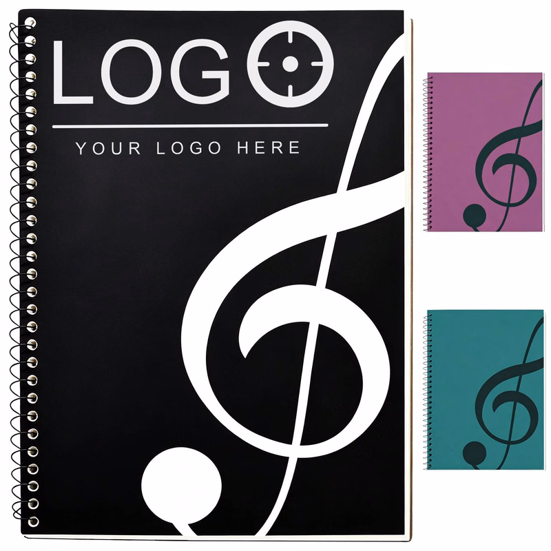 36 Sheets Music Spiral Notebook