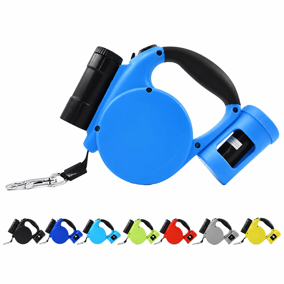 Automatic Extendable Nylon Lead For Big Dogs 1