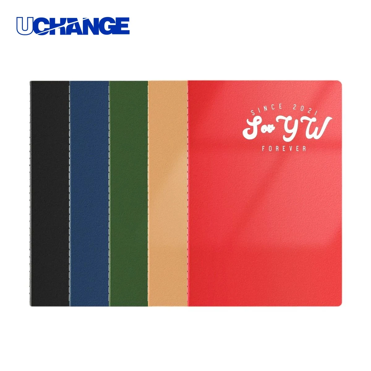 Customized Kraft Shell Horizontal Line Notebook Journal 1
