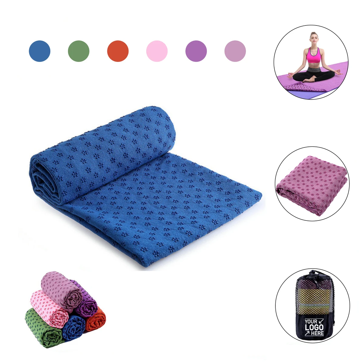 Non Slip Yoga Towels 1