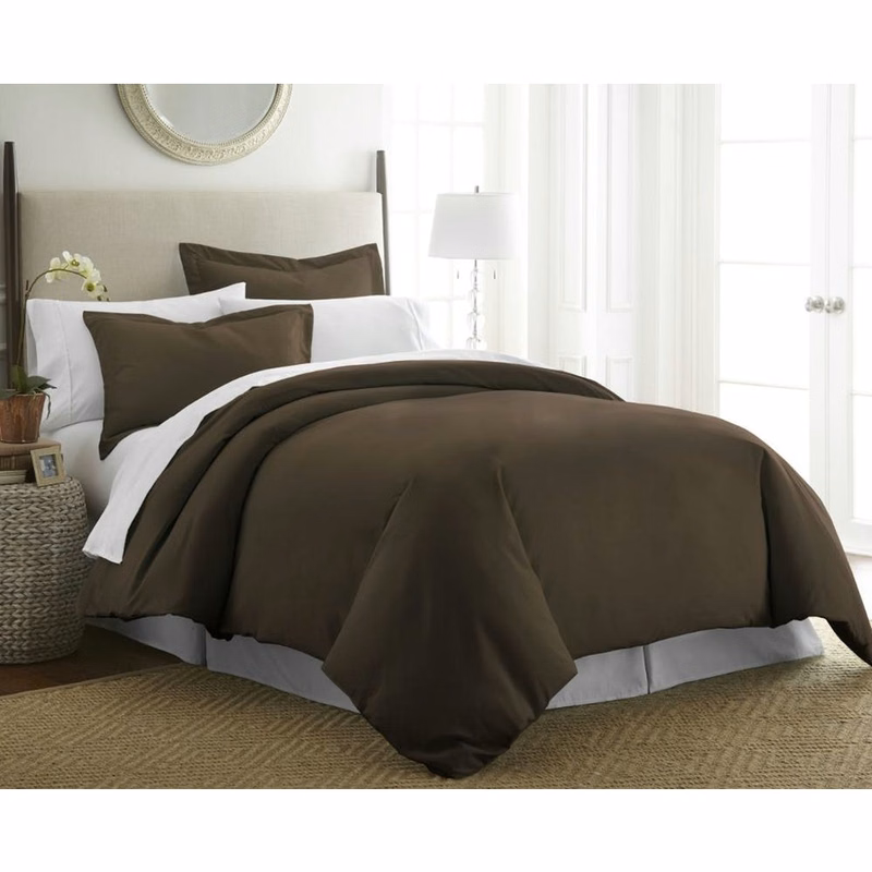 Duvet Cover Sets - Chocolate King 3 Piece