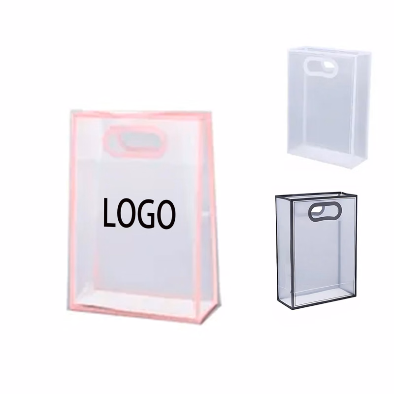 PVC Transparent Frosted Tote Bag