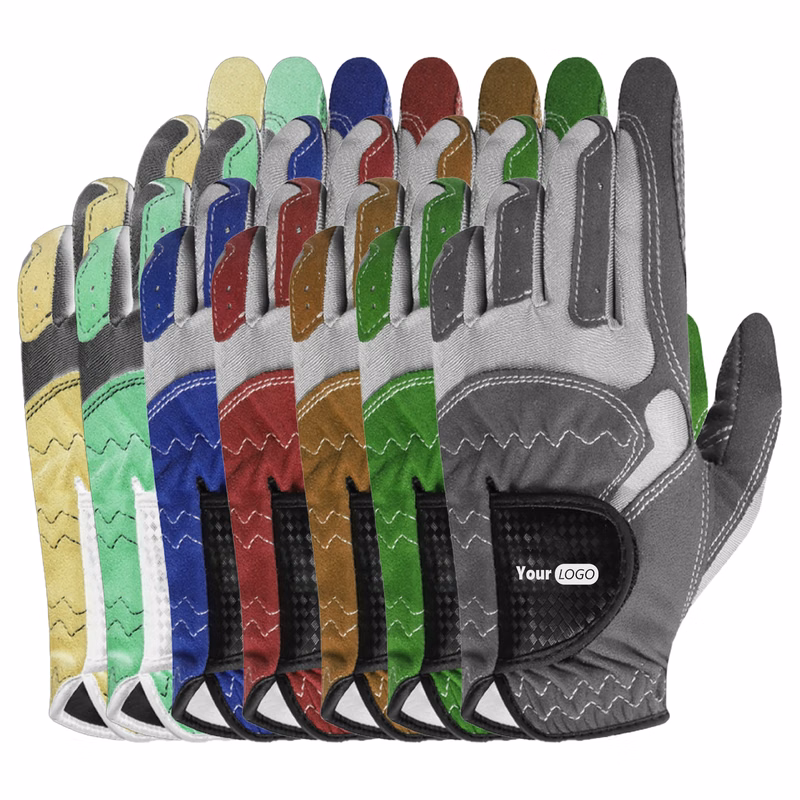 Microfiber Cloth Customizable Premium Golf Gloves