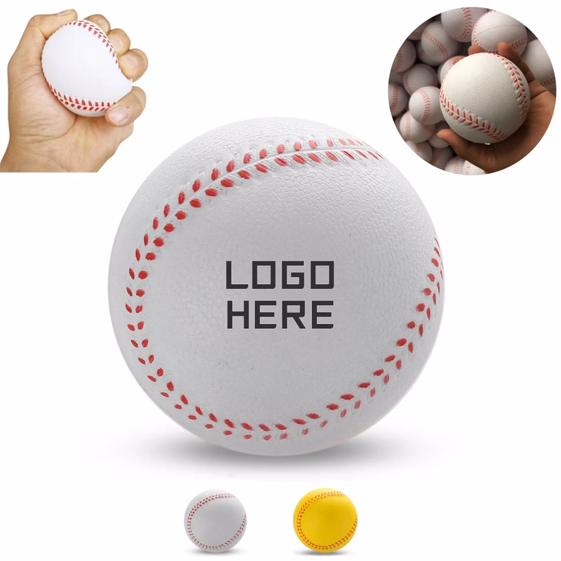 Full Color PU Foam Softballs Stress Ball