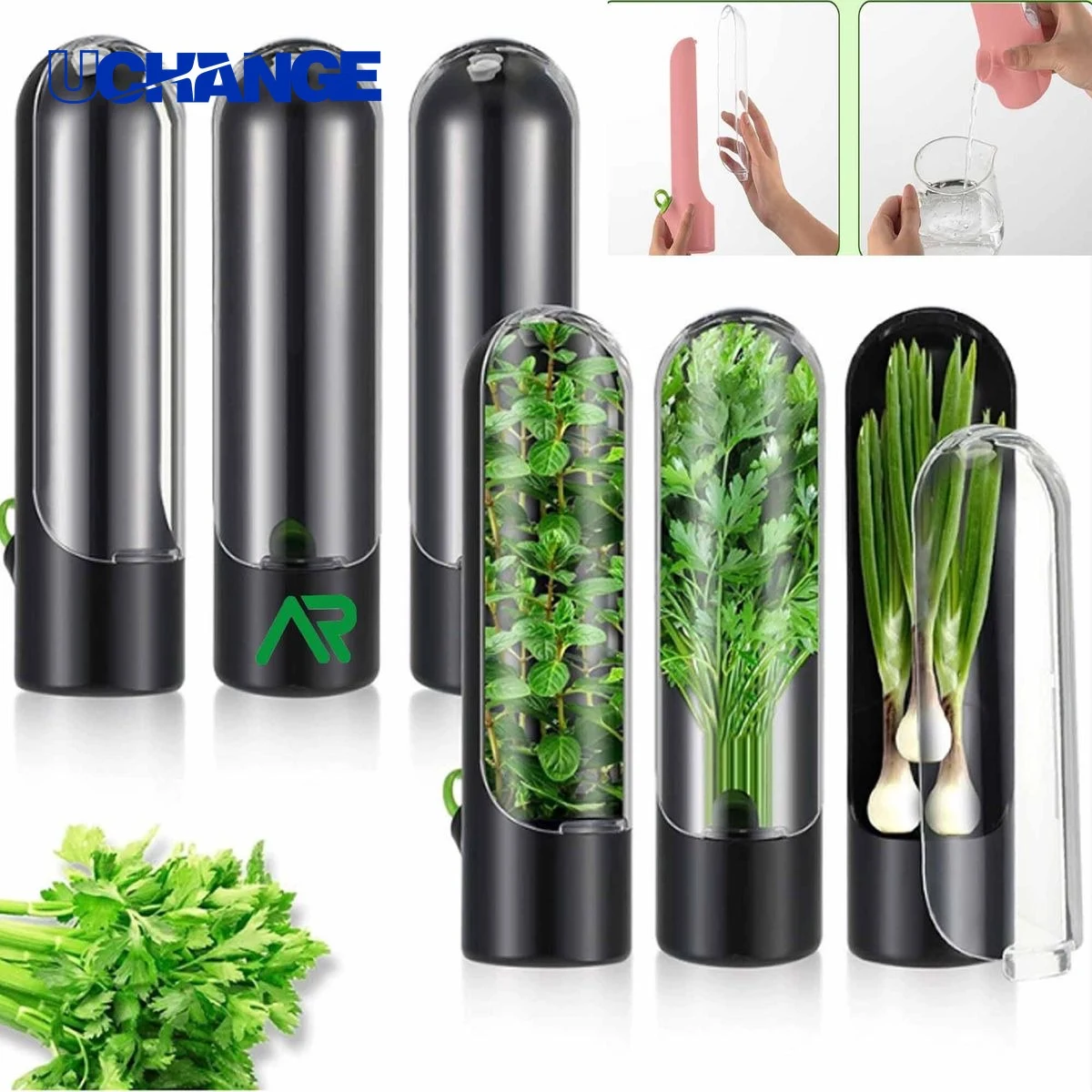 Food Storage Crisper Container for Kitchen 1