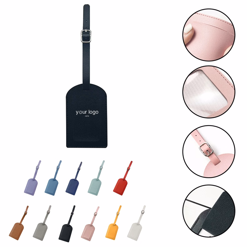 Pu Leather Luggage Travel Tag