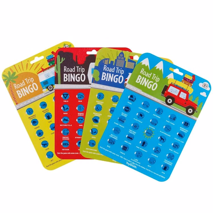 Road Trip Bingo Games - Assorted