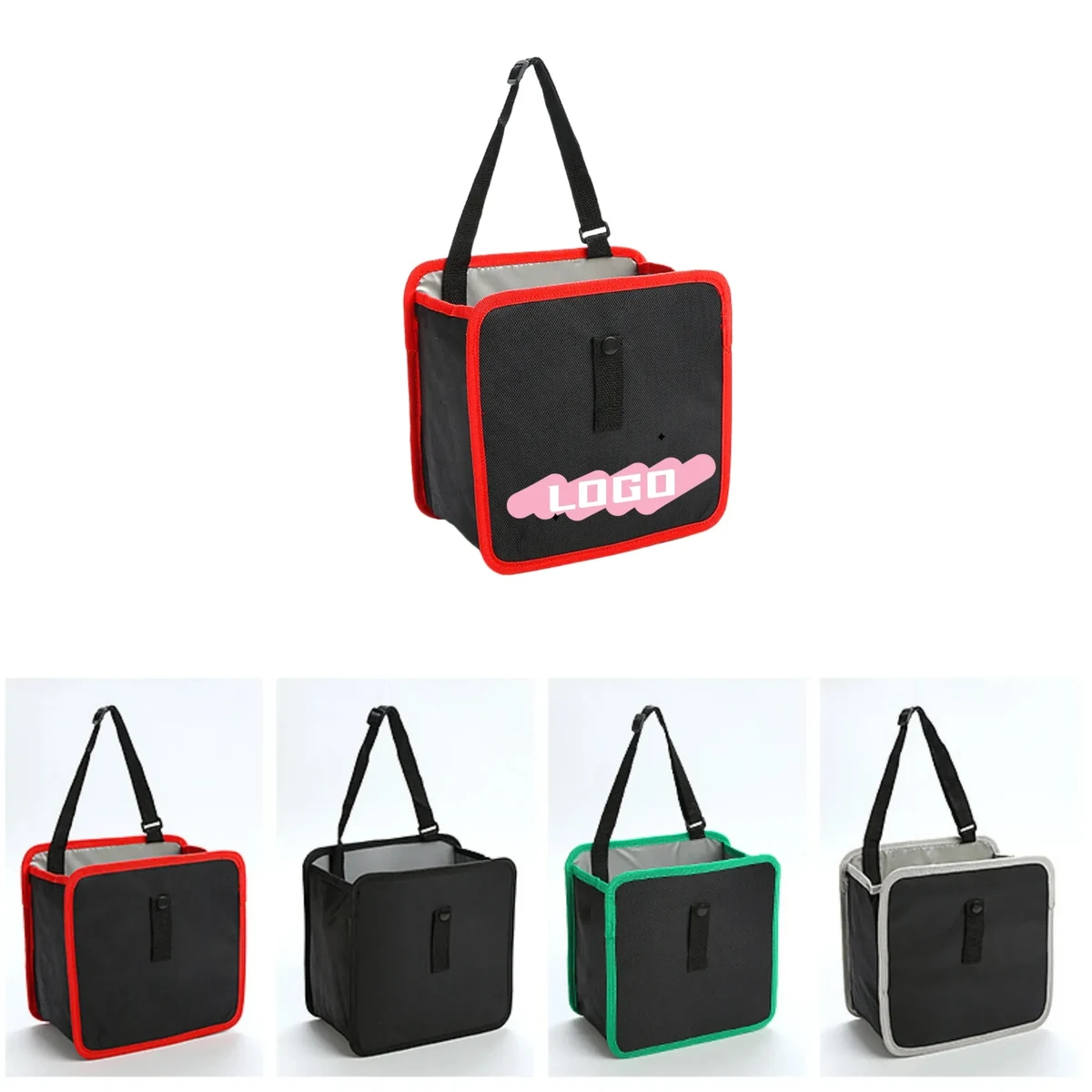 Square Waterproof Car Seat Back Hanging Bag 1
