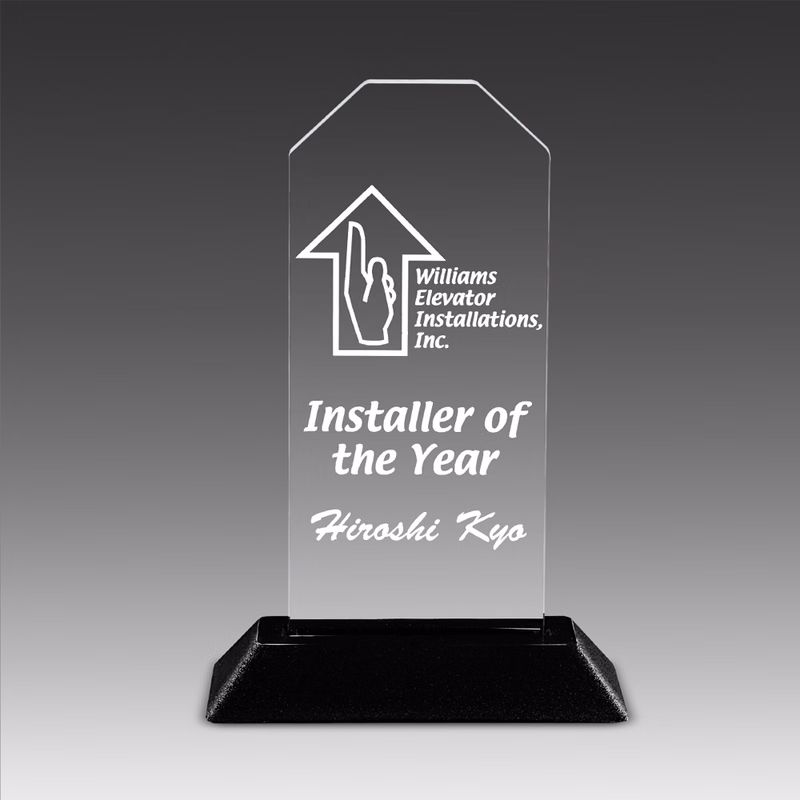 6.5" Pop-Corner Pop-In Acrylic Award