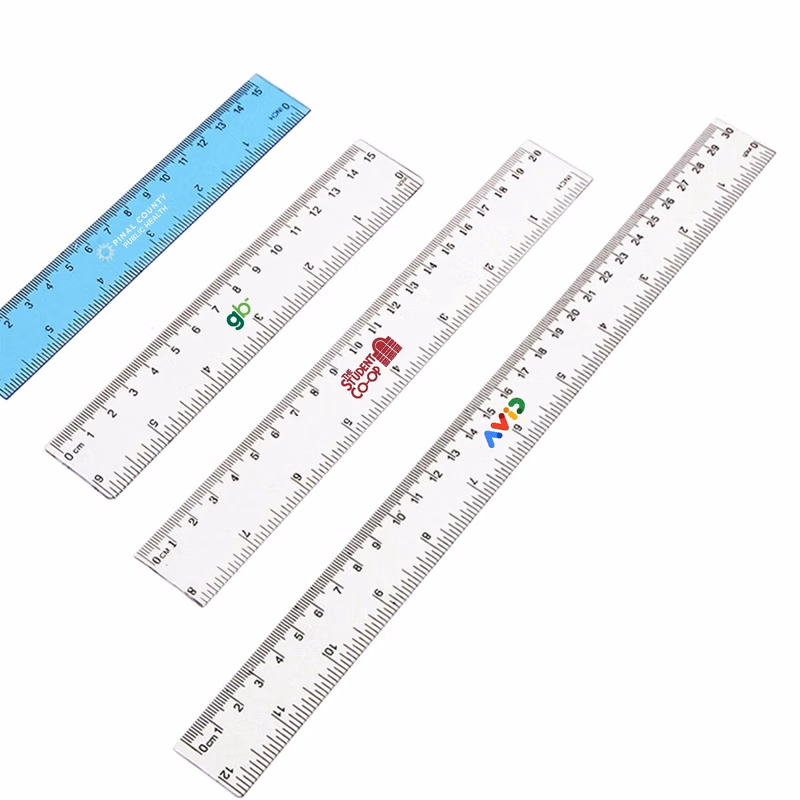 12 Inch Plastic School Ruler