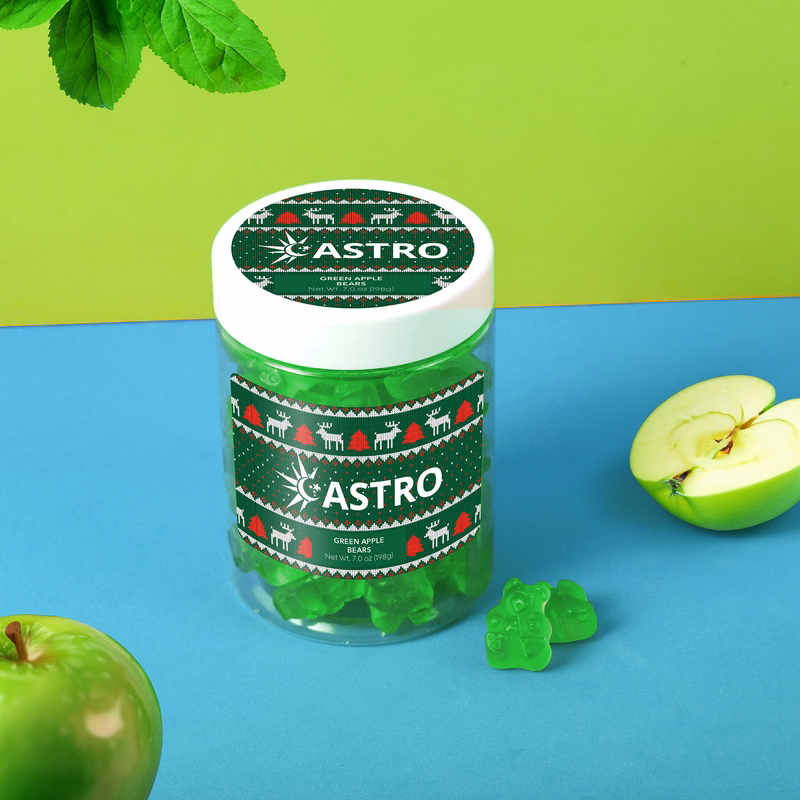 Albanese® Green Apple Gummi Bears: Large Jar