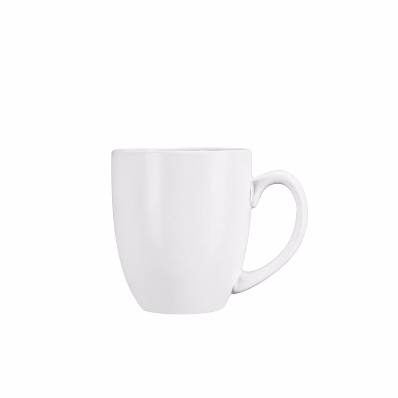 16 oz White Ceramic Mug