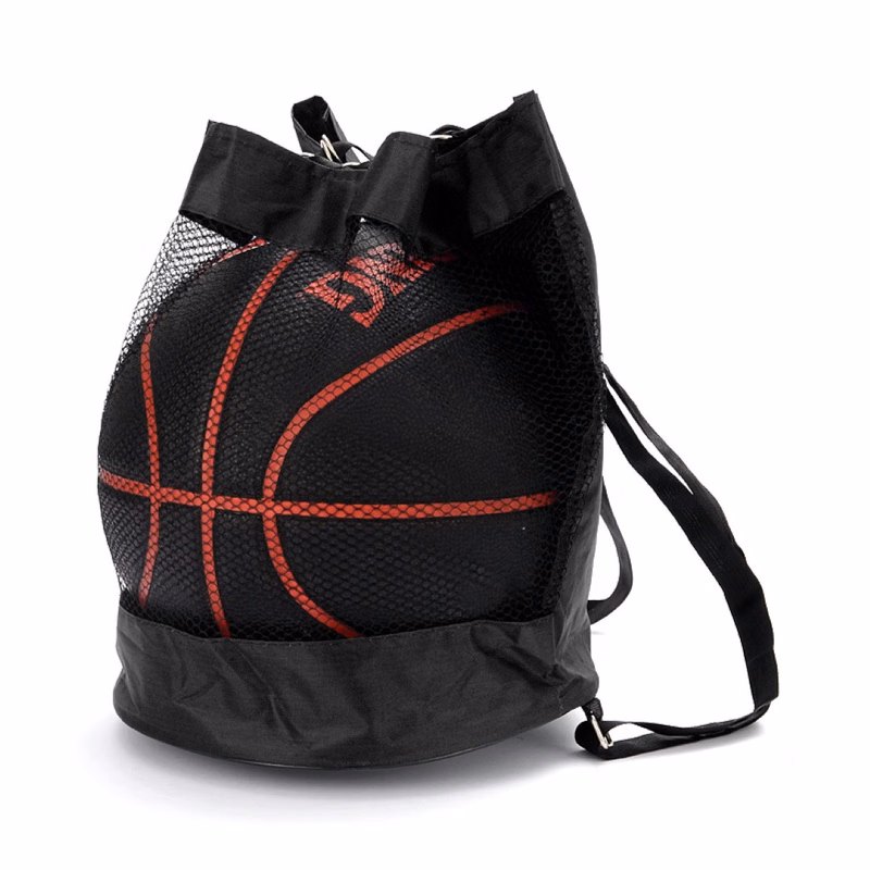 Drawstring Mesh Basketball Backpack