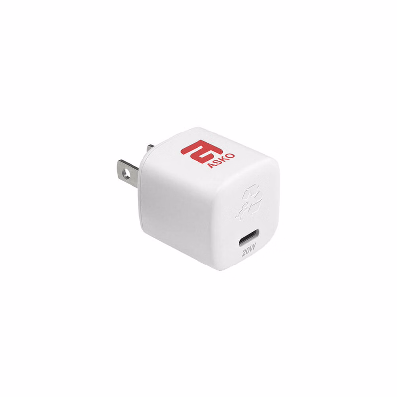 Nimble Wally Subnano 20W USB-C Wall Charger - White