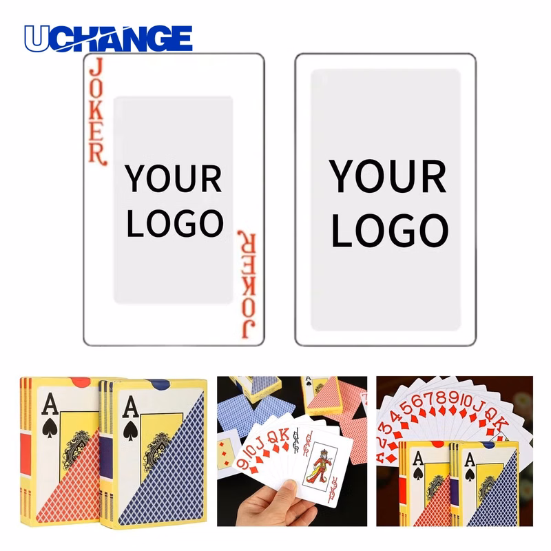 54 Card Paper Playing Cards Deck for Promotions
