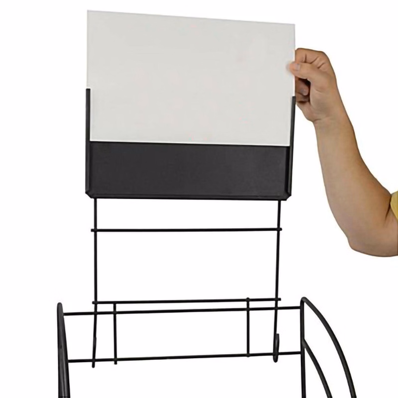 Five-Tier Metal Snack Display Rack