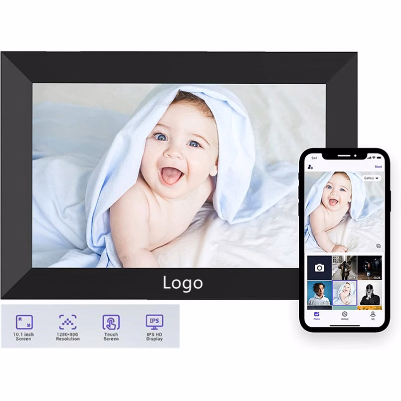 Touch Screen Digital Photo Frame WiFi 10.1 Inch