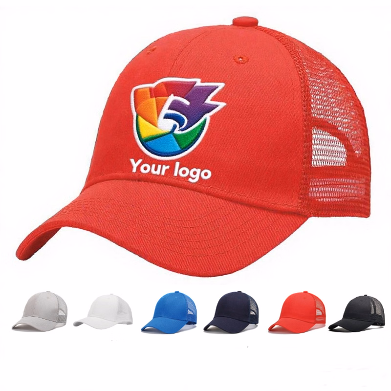 Pure Cotton Mesh Cap Breathable Outdoor Headwear