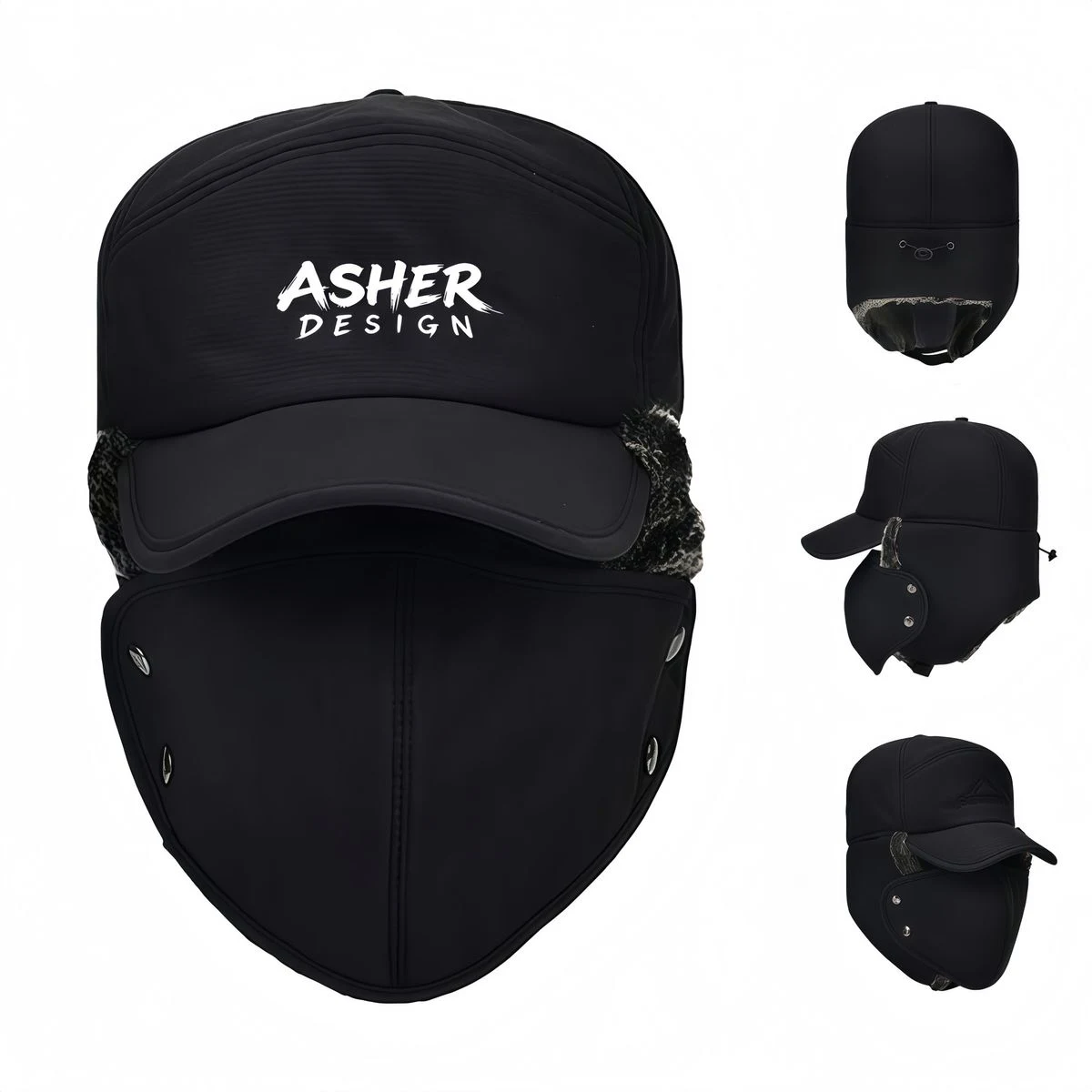 Unisex Heavy Duty Cold Weather Trapper Hat for Cycling 1