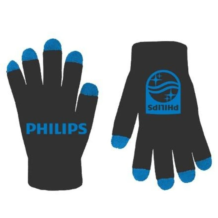 Matched One Color Touchscreen Gloves w/ 5-Finger Sensitivity 1