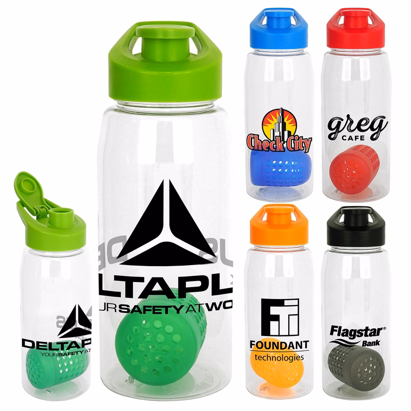 Easy Pour 25 oz. Recycled Bottle with Floating Infuser