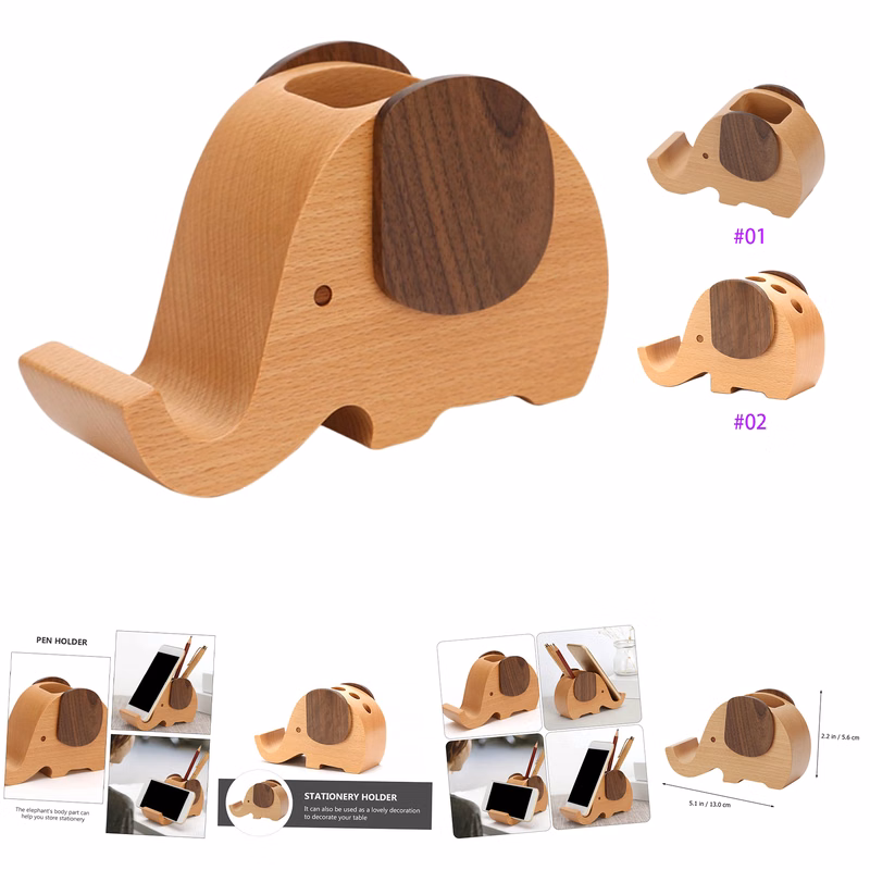 Elephant Pen Holder