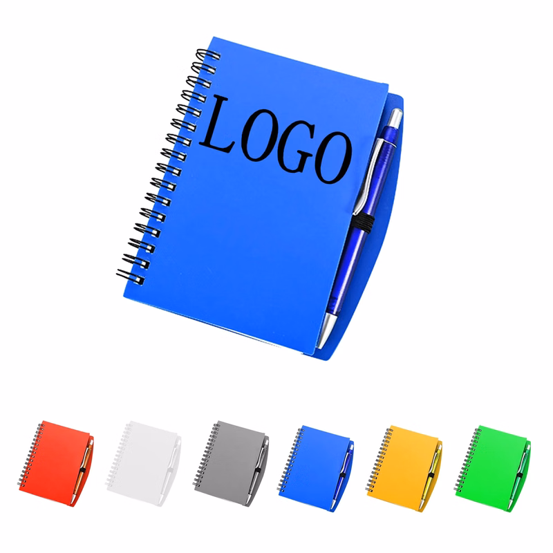 A5/A6 spiral Notebook with Pen