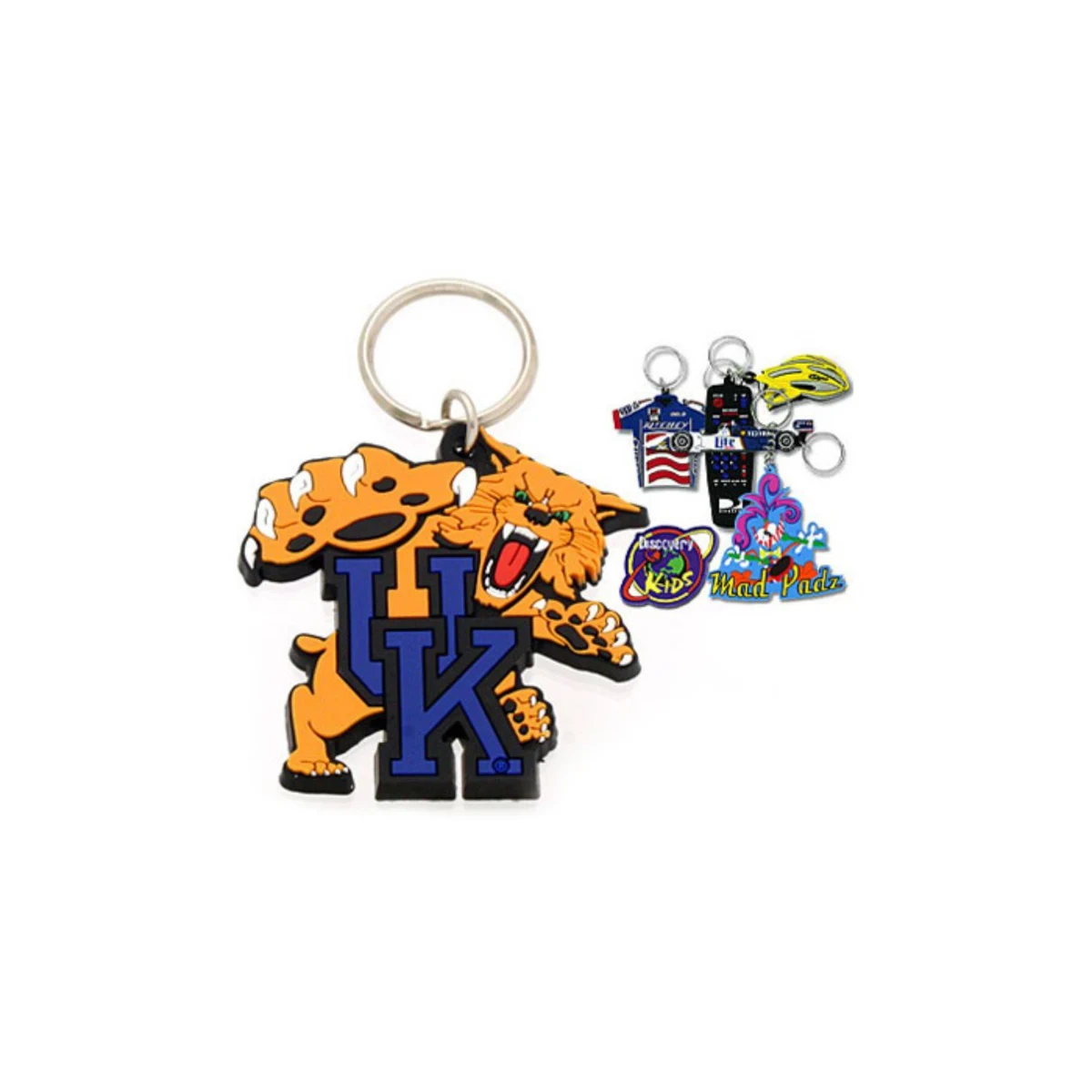 3-D PVC Key Tags 1