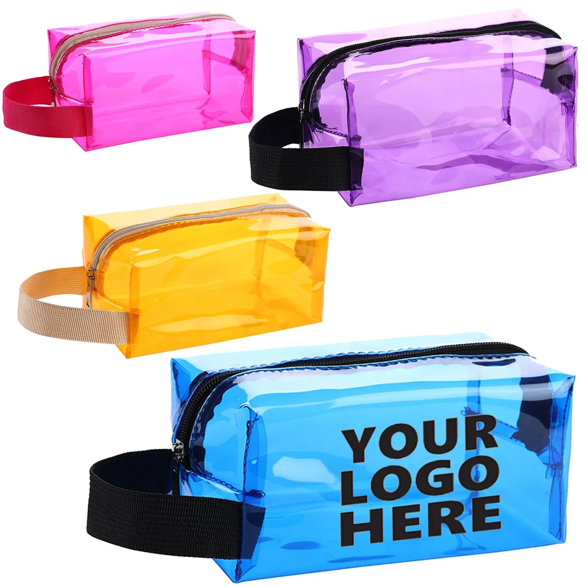 Clear Travel Toiletry Makeup Bag 1