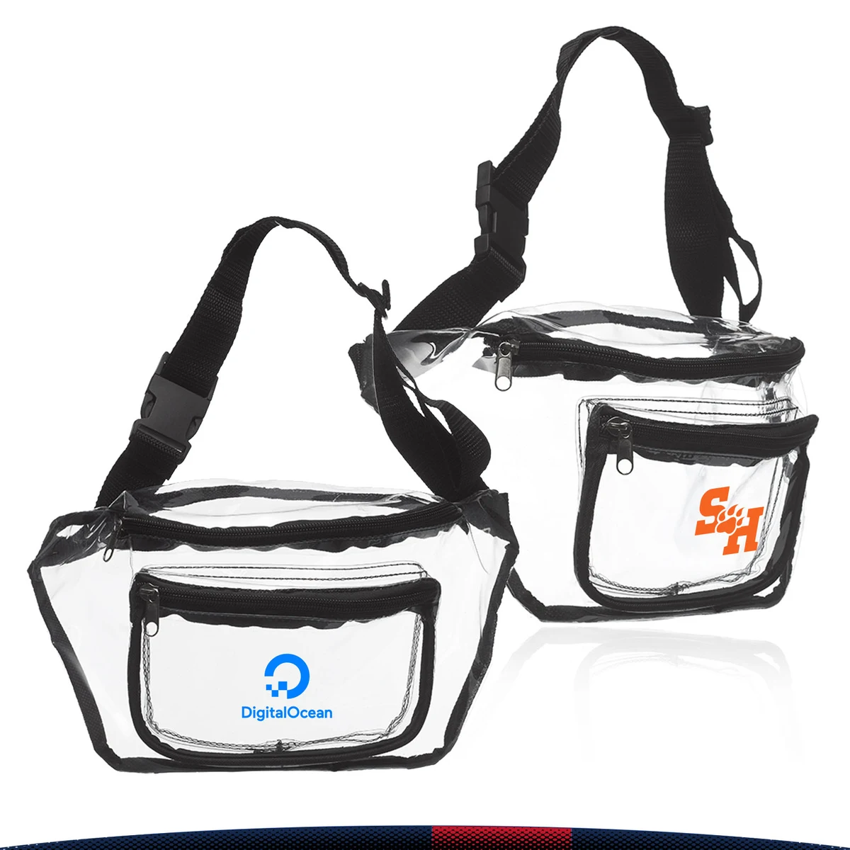 Zanero Clear Fanny Pack 1