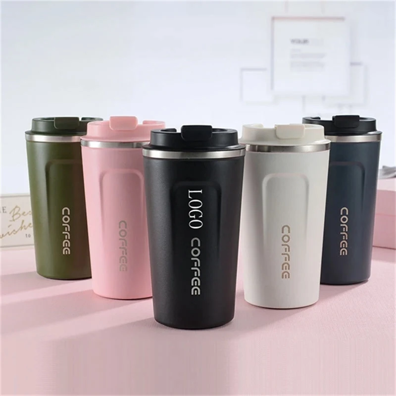 Insulated Travel Coffee Mug Vacuum Cup with Lid 17oz 1