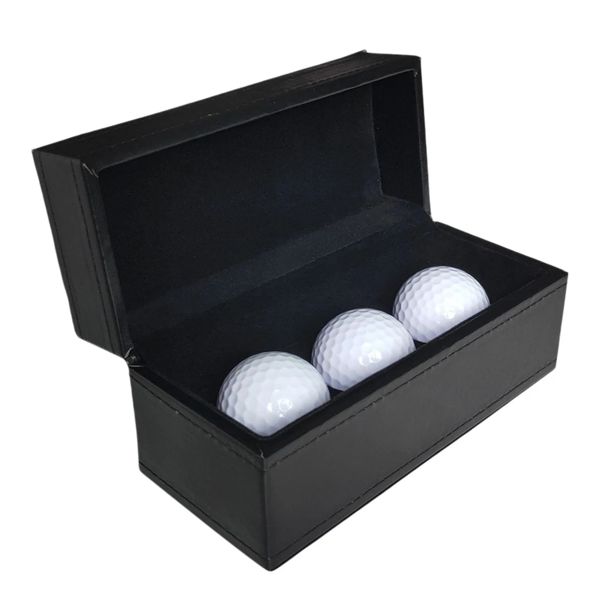 Premium Golf Ball Wooden Gift Box 1