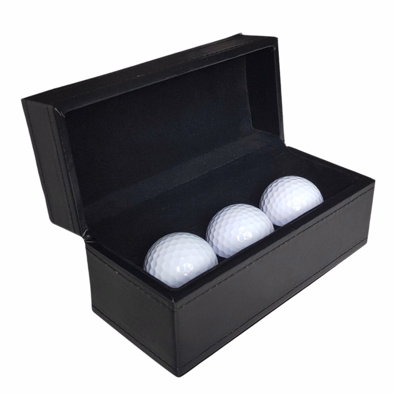 Premium Golf Ball Wooden Gift Box