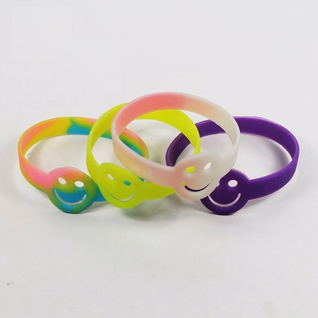 Individually Packaged Figured Silicone Wristband