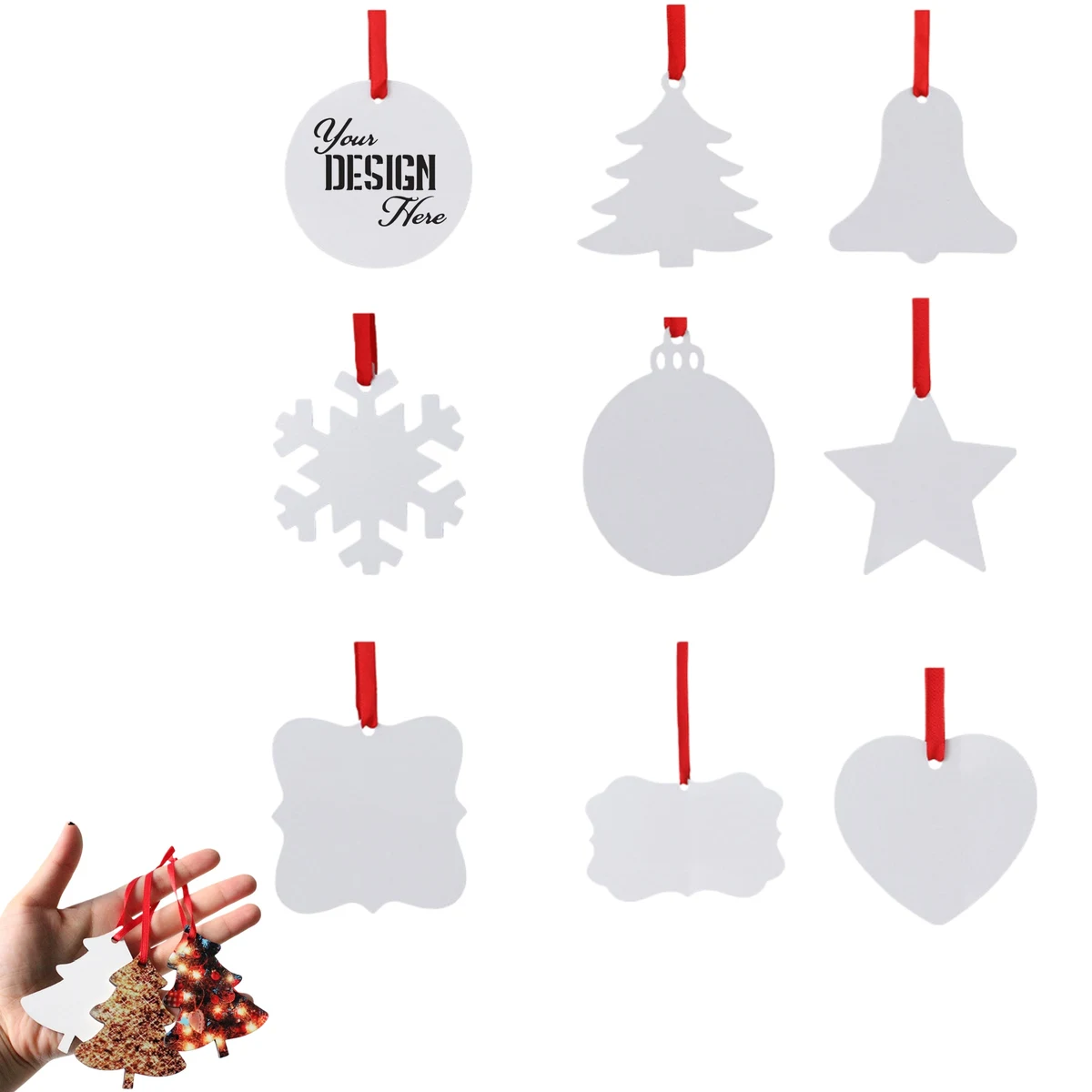 Full Wrap Christmas Tree Ornaments 1