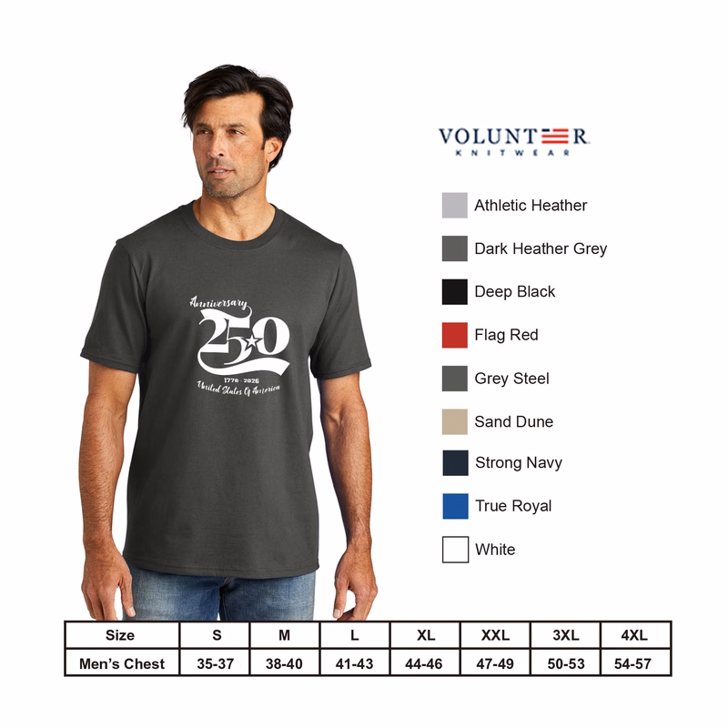 Made in USA Volunteer Knitwear Chore Tee
