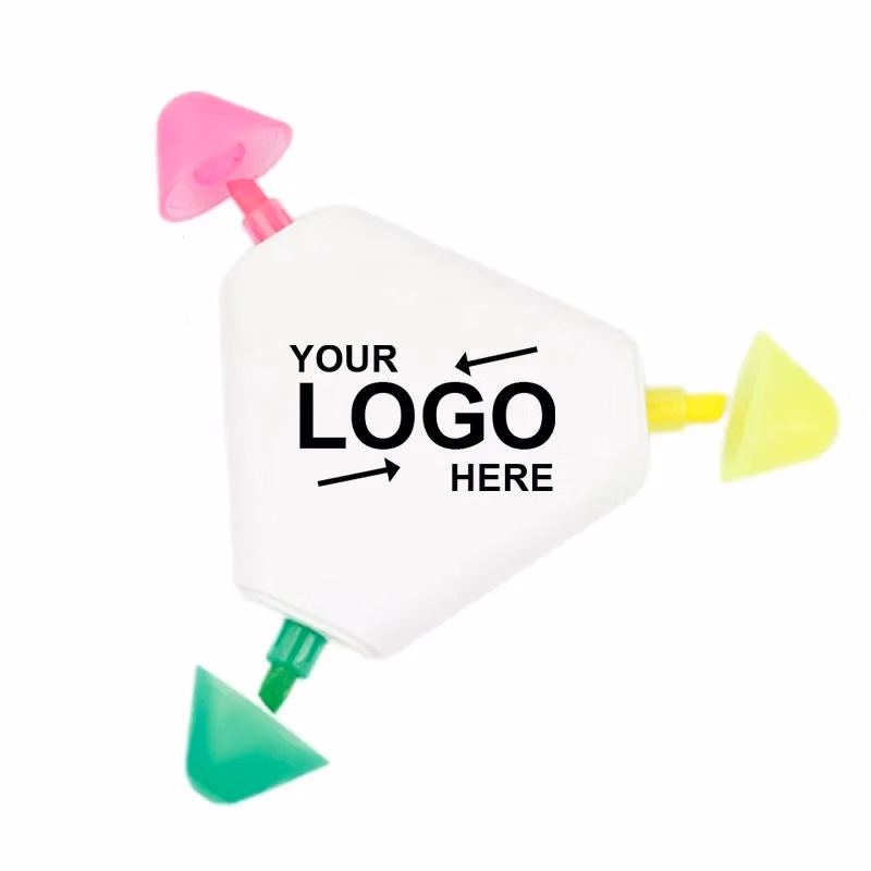 Mini Tri Highlighter Fluorescent Marker Pen