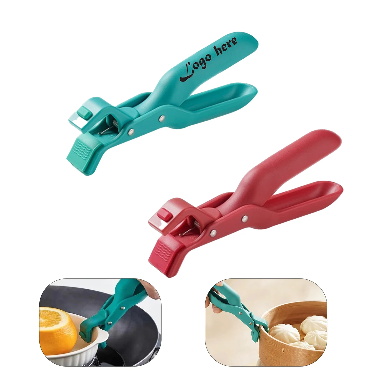 Nylon and Silicone Bowl Clamp Tool For Hot Dishes 1